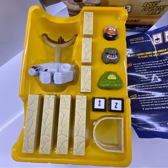 Angry Birds Star Wars Jenga Tatooine Battle Game Hasbro Rovio NIB - Picture 8 of 8